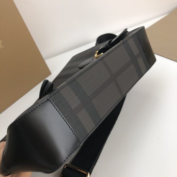 Burberry Mellow London Check Bag – Gray - Image 2