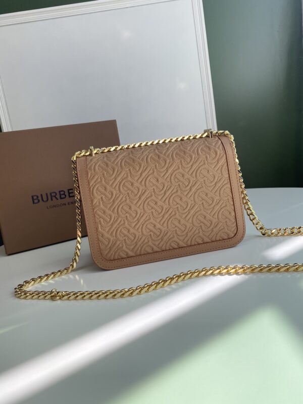 Burberry Small Logo Lock Bag - Brown - Image 5