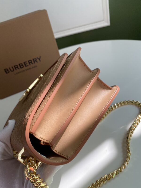 Burberry Small Logo Lock Bag - Brown - Image 4