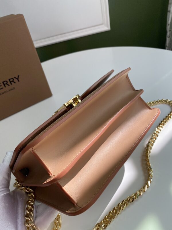 Burberry Small Logo Lock Bag - Brown - Image 3