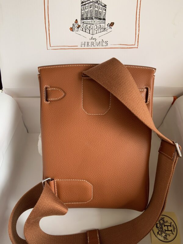 Hermes HAC A DOS Handbag – Brown - Image 5