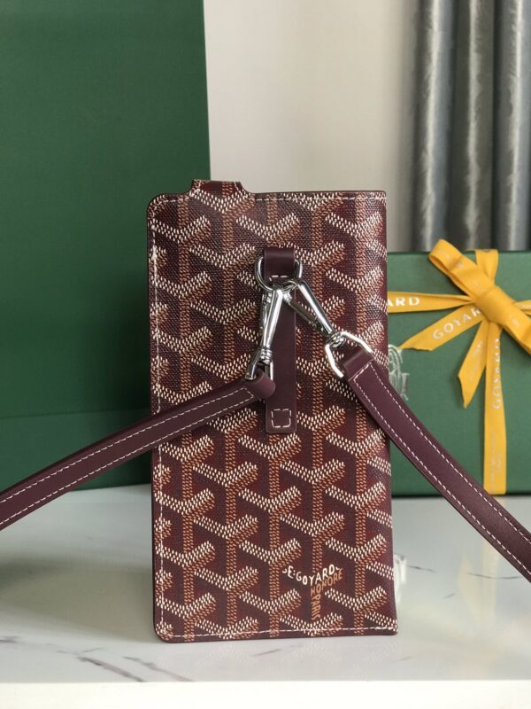 Goyard MontMartre GM Wallet - Wine Red - Image 5