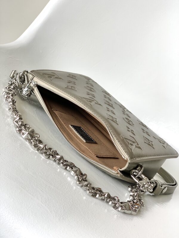 Louis Vuitton Lexington Handbag - Silver - Image 5