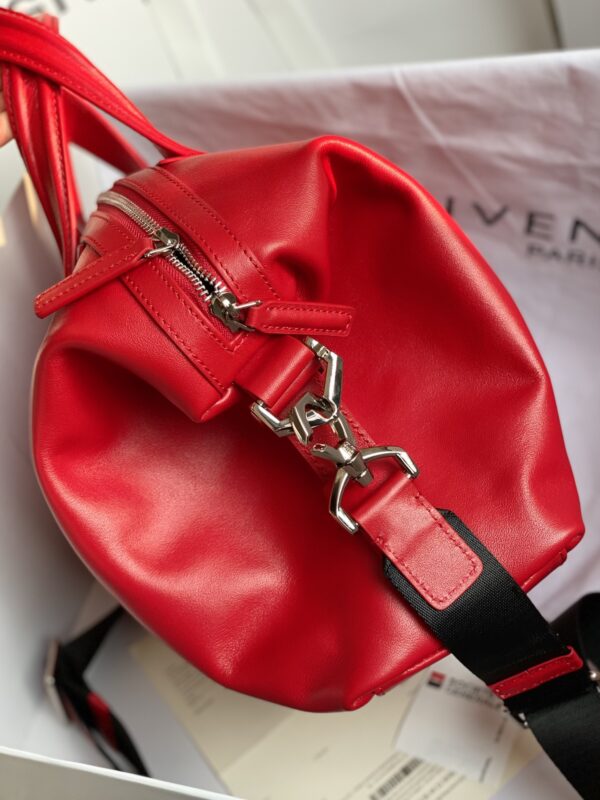 Givenchy Nightingale Calfskin Handbag - Red - Image 5