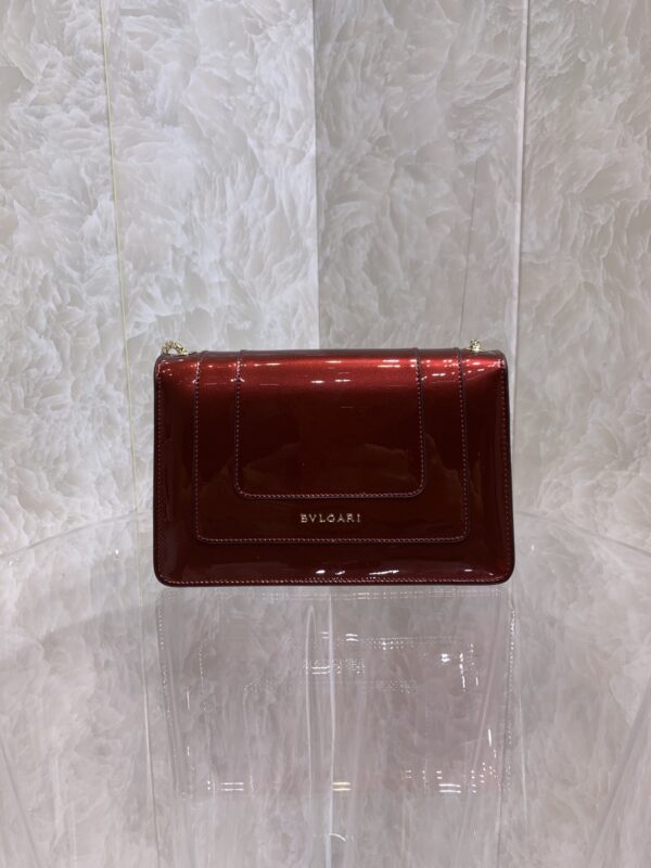 Bulgari Mobile Phone Wallet - Burgundy - Image 5