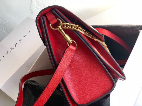 Givenchy Gv3 Diamond Series Medium Handbag - Red - Image 5