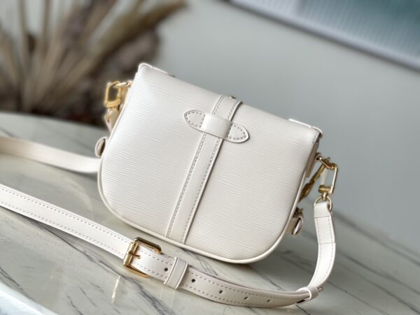 Louis Vuitton Saumur BB Handbag – White - Image 4